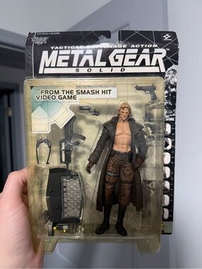 Liquid Snake Action Figure - Brown & Black